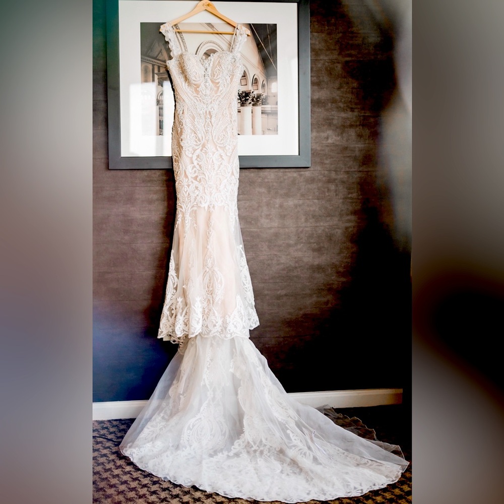 Badgley Mischka Wedding Dress.